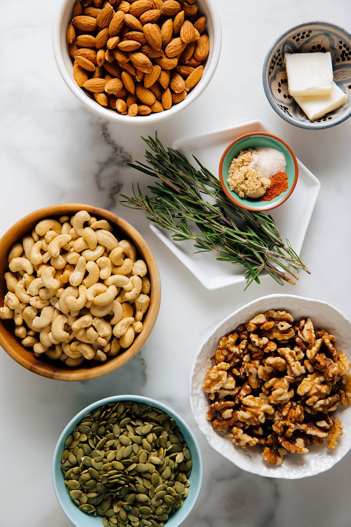 rosemary roasted nuts ingredients
