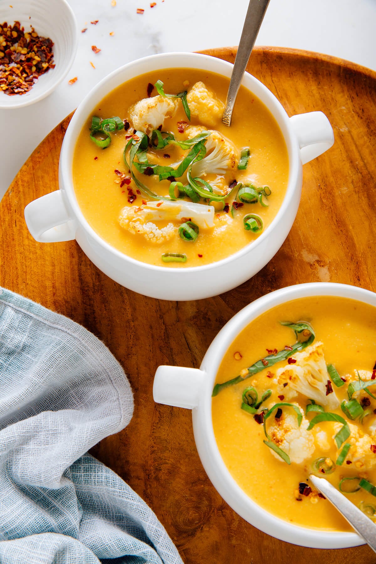 curried cauliflower soup recipe