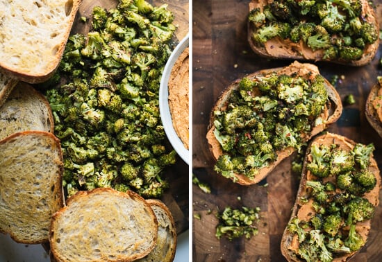 broccoli crostini