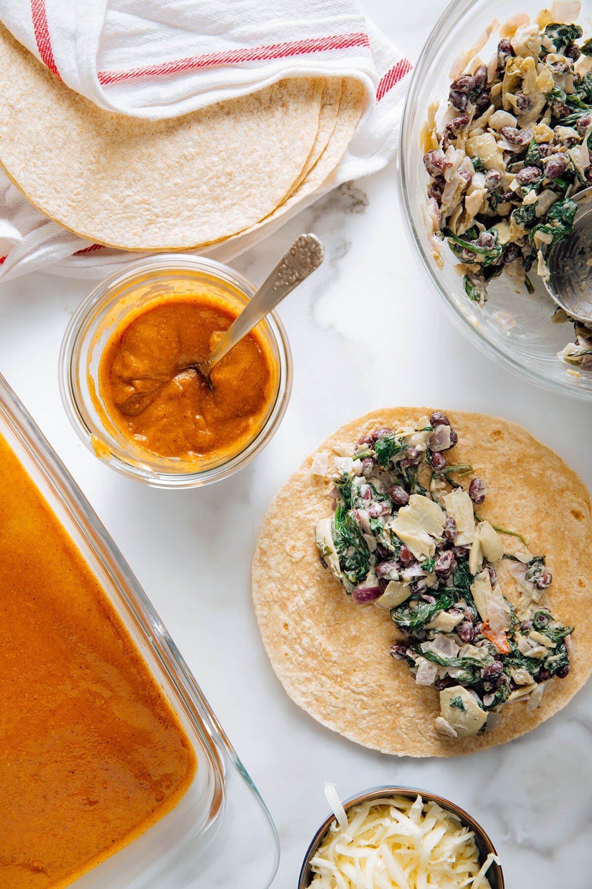 how to make enchiladas