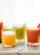 aguas frescas close-up
