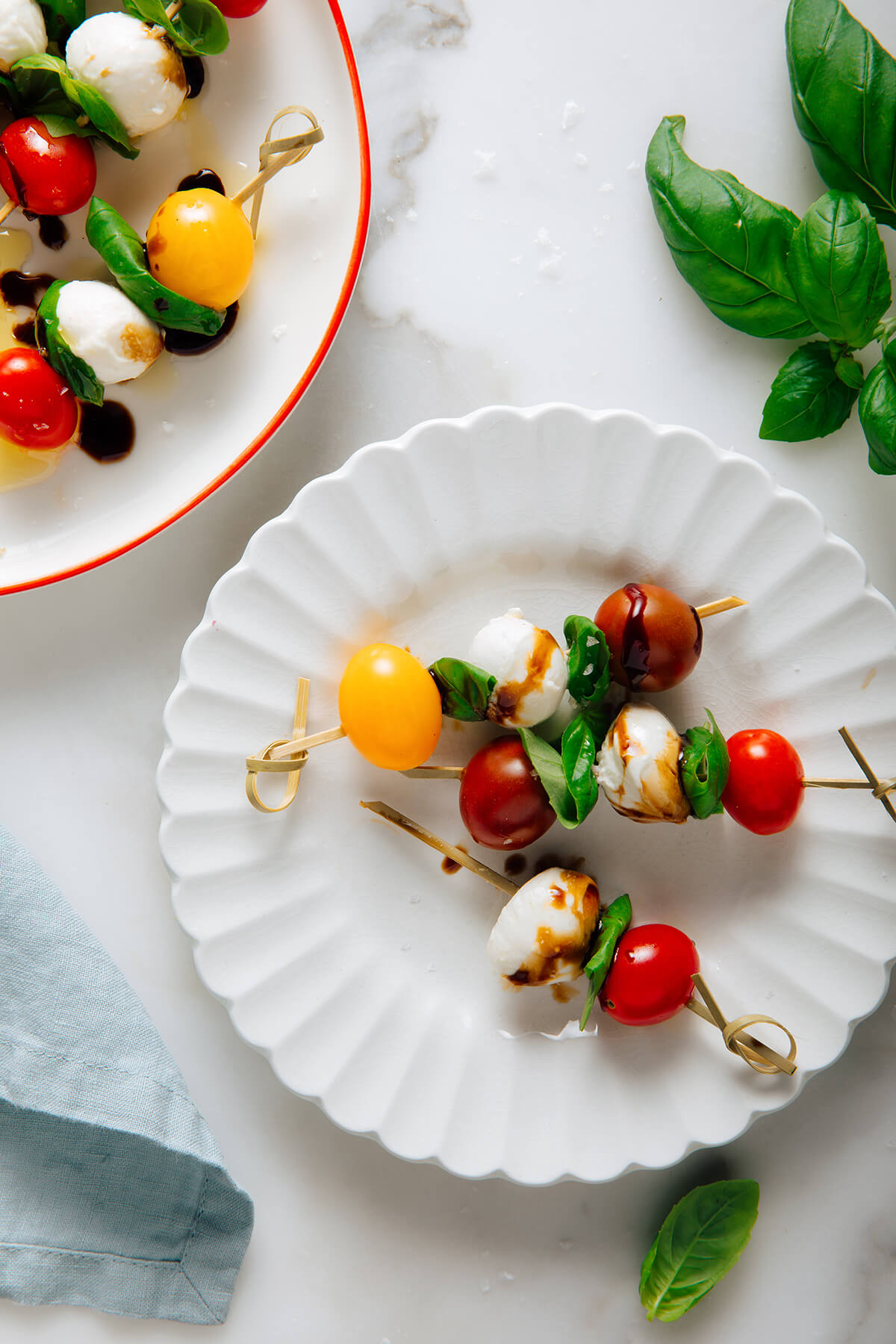 caprese skewers appetizer