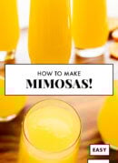 how to make mimosas