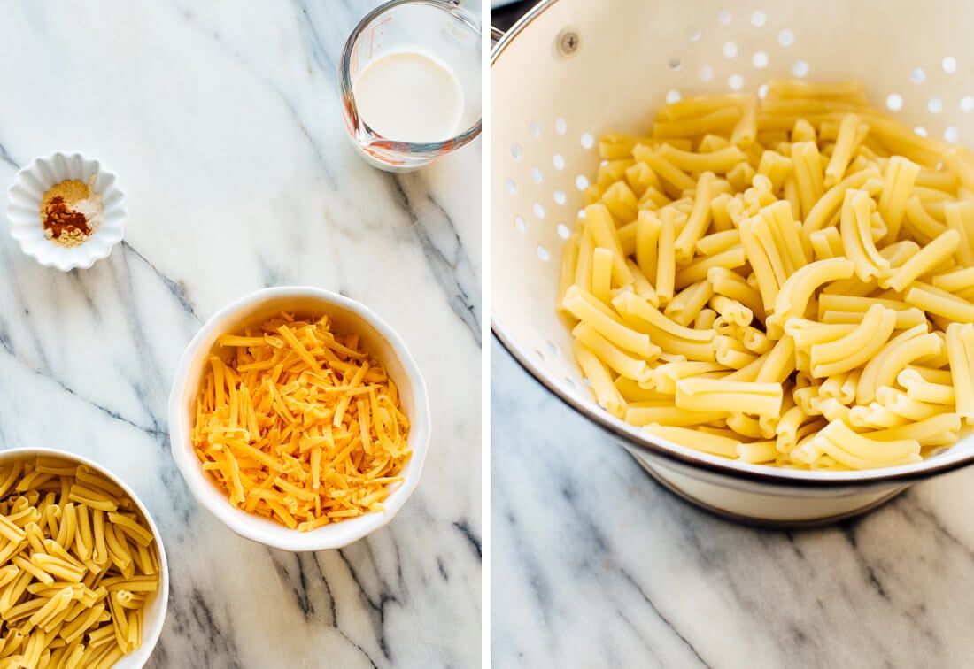 mac and cheese ingredients
