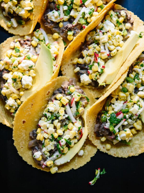Sweet Corn and Black Bean Tacos recipe