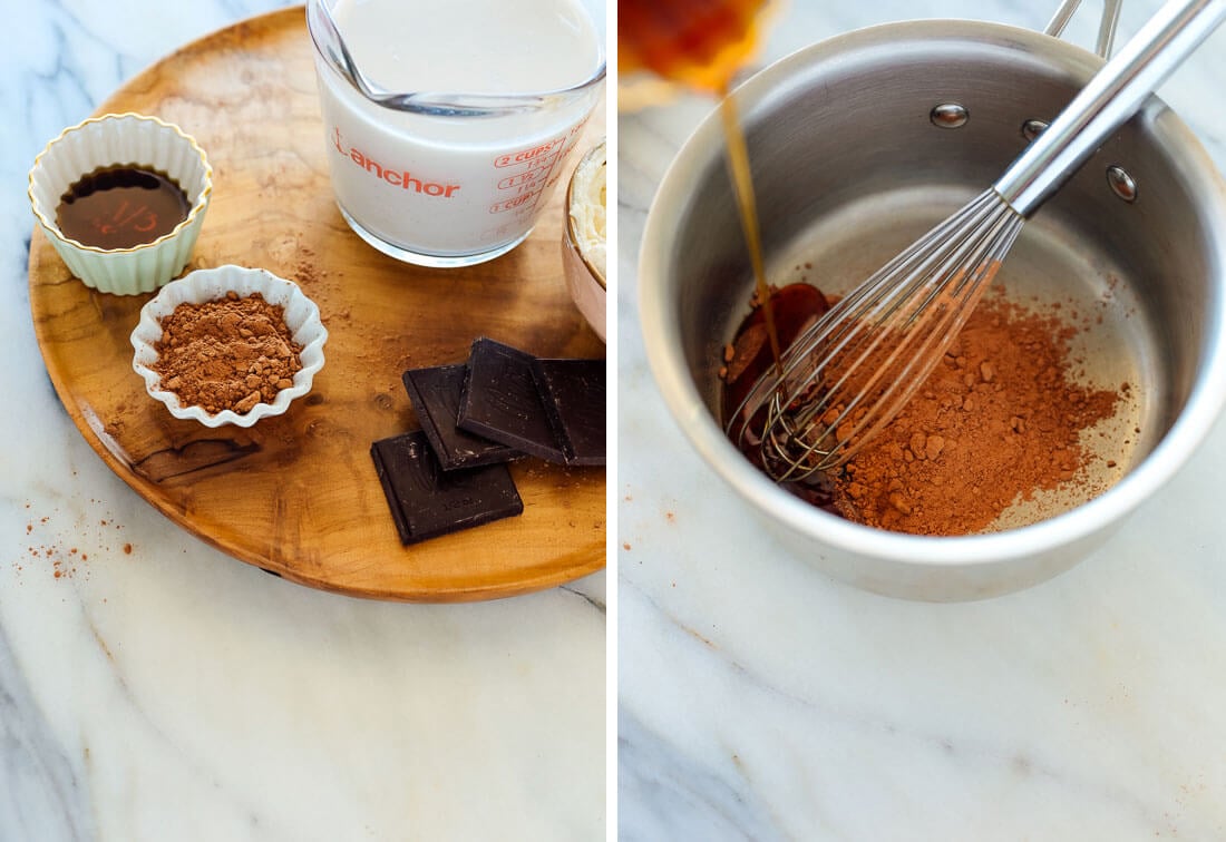 hot chocolate ingredients