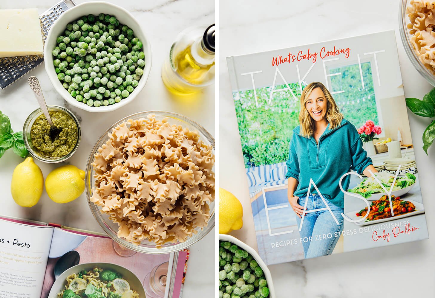 pasta with peas ingredients